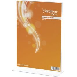 Archivo 2000 Expositor Sobremesa Archivo 2000 "Premium" En Forma De T Din A4 Vertical Espesor 3 mm 90x210x305 mm Precio: 9.89000034. SKU: B14CWC34W8