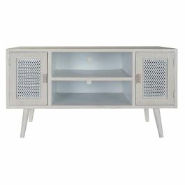 Mueble Tv Moderno DKD Home Decor Blanco 41 x 61 x 110 cm