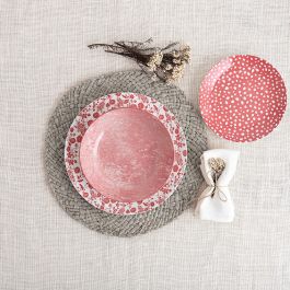 Plato Postre Porcelana Aquilea Bidasoa 19 cm (12 Unidades)