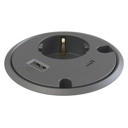 Forming Function Cargador USB-A (QC2.0) y USB-C (3.1 Gen1) 18W, para Escritorio con Altura Ajustable