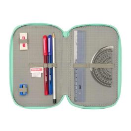 Safta Plumier Triple 37 Pcs "Cuore" 12,5x19,5x5,5 cm