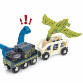 BRIO 7312350360967 Juguete de Tren con Pilas de Dinosaurio, Recomendado para Niños y Niñas Edades de 3 Años en Adelante