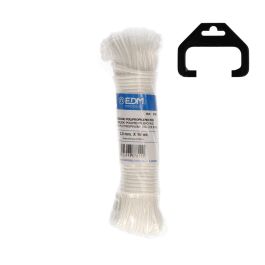 Edm Cordón trenzado polipropileno riel r.81, 3 mm x 18 m para cortinas y visillos