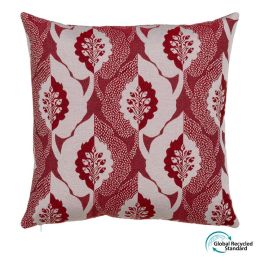 Cojín Estampado Rojo Algodón / Poliéster 45 X 45 cm Precio: 11.374. SKU: B1KAFSX3BX