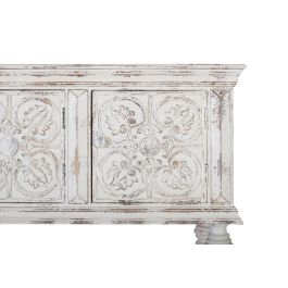 Giner y Colomer Consola de Madera de Mango Blanco Decapé 148 cm