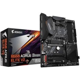 Gigabyte GMB55AEL2-00-G B550 AORUS ELITE V2 Placa Base ATX para AMD Ryzen Zócalo AM4, DDR4, M.2/SATA III