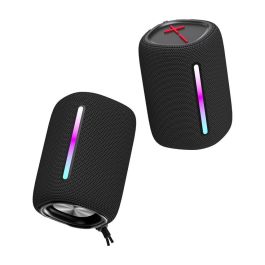 Altavoz Bluetooth Forever Bs - 10 Led Black Altavoz Bluetooth Forever Bs - 10 Led Black