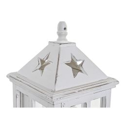 Farola Tradicional DKD Home Decor Blanco 21 x 51 x 21 cm Farola Tradicional DKD Home Decor Blanco 21 x 51 x 21 cm