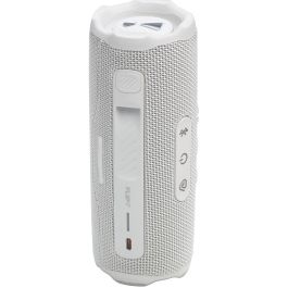 JBL Flip 7 Altavoz Bluetooth 35W con AI Sound Boost y Auracast, Resistente al Agua IP68, Blanco