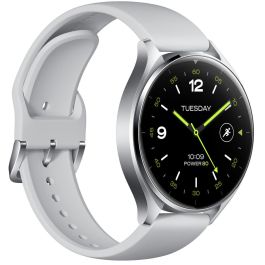 Xiaomi BHR8034GL Watch 2 Silver Case con Correa Gris TPU Xiaomi BHR8034GL Watch 2 Silver Case con Correa Gris TPU