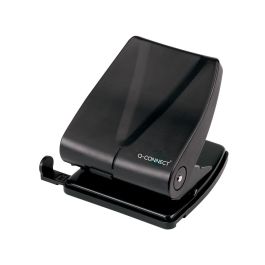 Taladrador Q-Connect Kf01235 Negro Abertura 2,7 mm Capacidad 27 Hojas