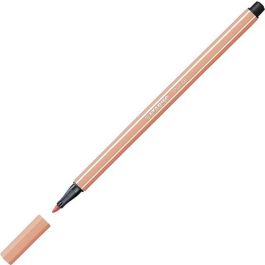 Stabilo Rotulador Pen 68 Max 768/26 Punta de Fibra Biselada, Color Albaricoque para Creatividad y Hand Lettering