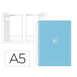 Agenda Escolar Antartik 25-26 Espiral Essentials Azul Dia Pagina A5 Bilingüe Papel Fsc 80 gr Precio: 14.49999991. SKU: B1GKFVH22L