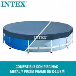 Cubrepiscinas Intex 28032 Ø 457 cm 457 x 25 x 457 cm Cubrepiscinas Intex 28032 Ø 457 cm 457 x 25 x 457 cm