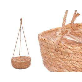 Set 3 Macetas Colgante Esparto Abombada Giftdecor 27X59CM (6 Unidades) Precio: 54.58999942. SKU: B1ACCC4JBN