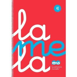 Lamela Cuaderno Espiral Folio 80 Hojas 90 gr Cuadrovía 5 mm Cubierta PP Flúor Rojo Precio: 5.50000055. SKU: B19NBPBVEJ