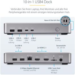 Dockstation Startech 155UE-USB4-DOCK