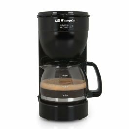 Orbegozo CG 4014 Cafetera de Goteo 6 Tazas Negra con Filtro Permanente, Jarra Cristal, Antigoteo, Placa Calentadora 650W Orbegozo CG 4014 Cafetera de Goteo 6 Tazas Negra con Filtro Permanente, Jarra Cristal, Antigoteo, Placa Calentadora 650W