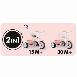 Smoby Triciclo Be Move Rosa, Recomendado para Niños a partir de 1 Año. Fabricado con Materiales Duraderos: Plástico y Metal. Montaje No Necesario. Smoby Triciclo Be Move Rosa, Recomendado para Niños a partir de 1 Año. Fabricado con Materiales Duraderos: Plástico y Metal. Montaje No Necesario.