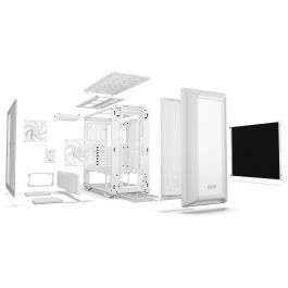 Be Quiet! Dark Base 701 Torre PC Blanca ATX EATX micro ATX Mini-ATX Vidrio Acero ABS