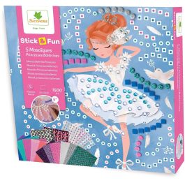 Mosaicos - Sycamore - Stick'N Fun - Princesas bailarinas - Edades 5+ Precio: 39.16528. SKU: B1BMEQWF2N