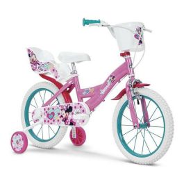Bicicleta Infantil Minnie Mouse 16" 5-8 Años Precio: 151.89000046. SKU: S2417307