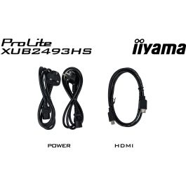 Iiyama XUB2493HS-B6 Monitor 24" IPS Full HD 75Hz 4ms HDMI DisplayPort Altavoces Regulación Altura/Inclinación 100Hz