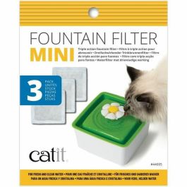 Catit CAT22517440056 Filtro de Doble Acción para Fuente de Agua Gatos Flower Mini - Paquete de 3 Unidades Precio: 19.94999963. SKU: B1GNFM58PQ