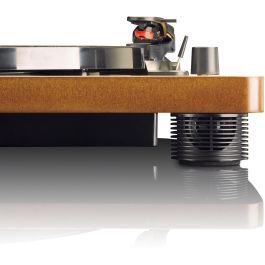 Lenco LS-50 Tocadiscos de Tracción por Correa, Color Madera, con Amplificador Integrado, 33/45/78 RPM y USB 2.0