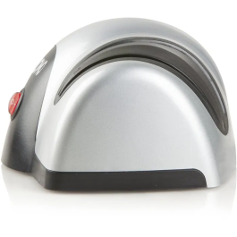 DOMO Afilador de Cuchillos Eléctrico - 40 W, 2 Muelas, Gris/Negro - DOM5411397130549