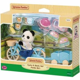 Sylvanian Families SYL5054131056523 Set de Juego con Figura Niña Panda, Bicicleta y Tráiler. Juguete Coleccionable +3 Años Precio: 35.69000028. SKU: S7182086