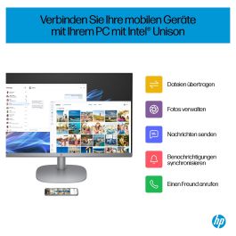 HP All-in-One OmniStudio X 27-cs0077ng - Ordenador de sobremesa de 27 pulgadas, color plata, Windows 11 Home 64 bits