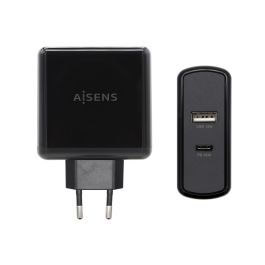 Aisens Cargador 57 W, 1Xusb-C Pd3.0 45 W, 1Xusb-A 5 V-2.4A 12 W, Negro Precio: 11.49999972. SKU: S8400198