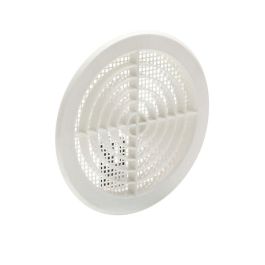 Fepre Rejilla de ventilación con mosquitera para empotrar, diámetro 12.5-14 cm, ABS, color blanco, profesional y doméstico Precio: 3.50000002. SKU: S7902420