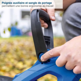 Scheppach BC-BLV720-X Soplador Inalámbrico - Caudal de Aire 210 km/h - Set S2.5 con 2 Baterías IXES 20V y Cargador 2.4h