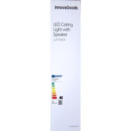 Inde Lámpara LED de techo con altavoz Lumavox Innovago, 30 x 30 x 5 cm (4 Unidades)