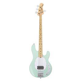 Sterling Bajo Eléctrico StingRay Ray4 Humbucker Mint Green con previo 2 bandas EQ y pastilla cerámica bajo ruido