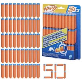 Recambio de 50 dardos Nerf N Series N1, dardos de espuma compatibles con lanzadores Nerf N Series, juguete para niños y