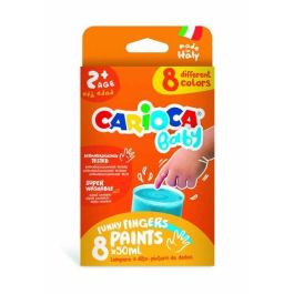 Pintura De Dedos Carioca Baby 50 Ml (Bote) Estuche De 8 Precio: 9.5000004. SKU: B17PGAEFT2