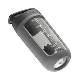 Berghoff 3950227 Botella Mezcladora con Compartimento para Polvos 0,55L, Sin BPA, Apta Lavavajillas