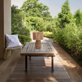 Lámpara Ratán con Cable Nora Vinthera 10,5x32 cm_Tulipa 20 cm