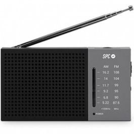 SPC Radio Portátil Jetty Lite 4584N Negra Analógica AM/FM Fácil Uso Altavoz Auriculares Precio: 26.49999946. SKU: S7601227