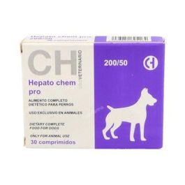 Hepato Chem Pro Suplemento Hepático para Perros - 30 Comprimidos con Boldo, Cynara y Ortosifón Precio: 20.6900001. SKU: B17FTM4HF9