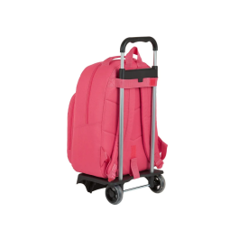 Mochila Escolar con Ruedas 905 BlackFit8 M313G Rosa (32 x 42 x 15 cm)