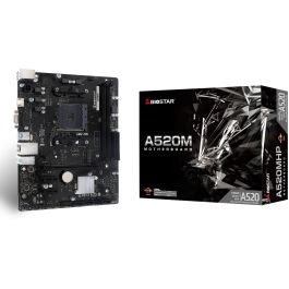 Biostar A520MHP (A520.AM4.mATX.DDR4) Placa Base AM4 para AMD Ryzen DDR4 Micro-ATX