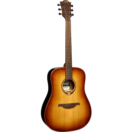 LAG Guitarra Acústica Dreadnought Tramontane 118 - Brown Shadow Lag Acabado Brillante