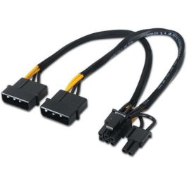 Aisens Cable Tarjeta Gráfica 2x Molex 4Pin Macho a PCI-E 6+2Pin Macho Negro 20 cm Precio: 1.88999943. SKU: B1BD3P6YTY