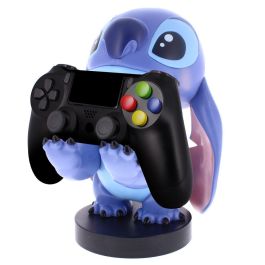 Cable Guy Soporte de sujeción Stitch Disney 21cm para mandos PlayStation 5 DualSense, Xbox Series S/X y smartphones