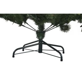 DKD Home Decor Árbol Navidad Tradicional Verde 150 cm LED Luz Cálida 761 Ramas Desmontable