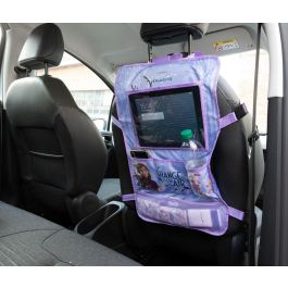 Disney Organizador Coche Frozen CZ10273 con Bolsillos y Soporte Tablet 10 Pulgadas